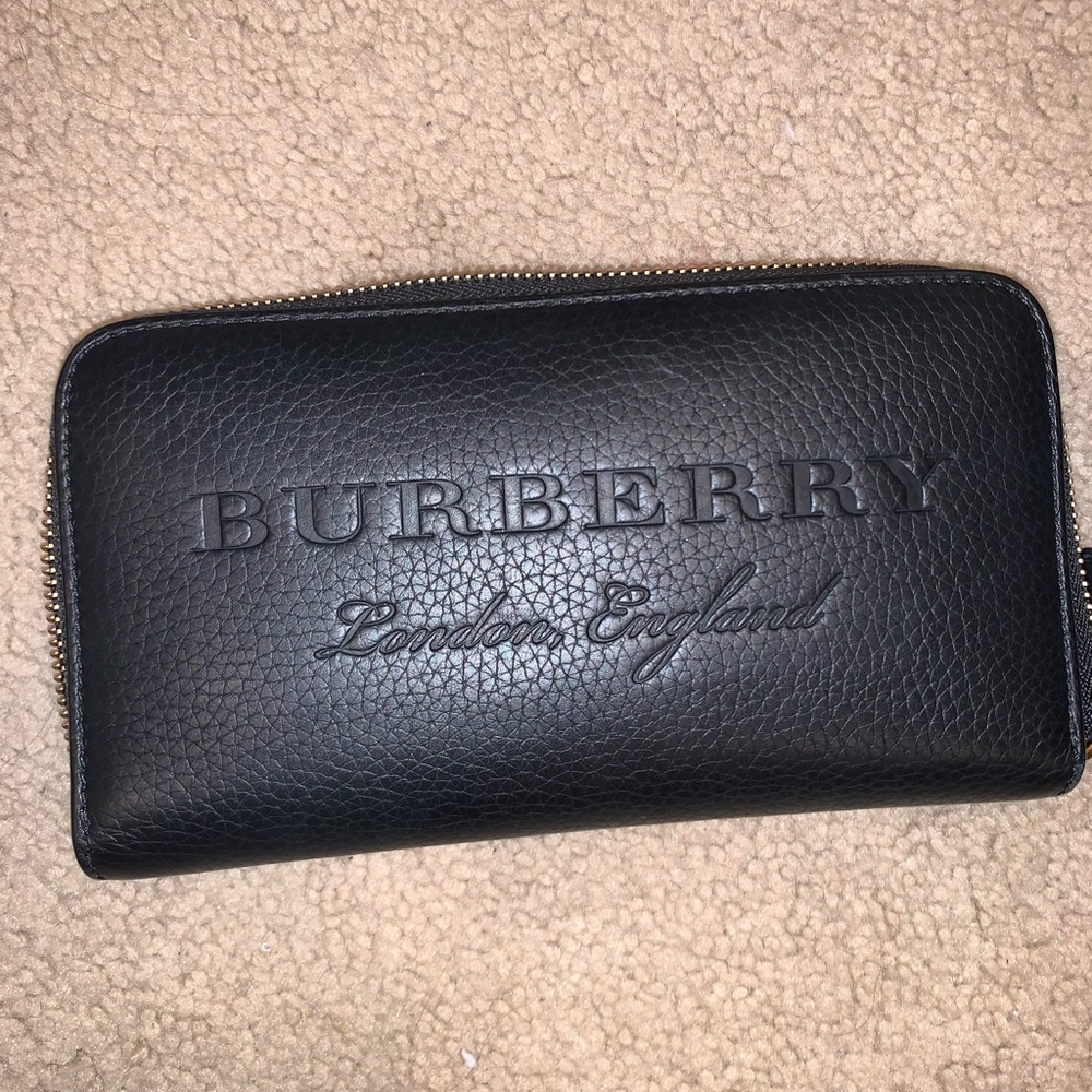 Black Burberry Wallet